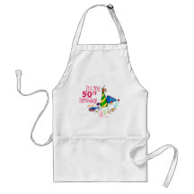 It's My 50th Birthday (Party Hats) Apron