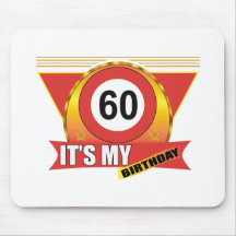 It's My 60th Birthday Gifts Mousepad