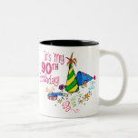 It's My 90th Birthday (Party Hats) Coffee Mugs