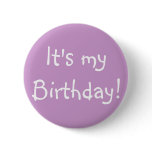 It's my Birthday! buttons