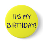 IT'S MY BIRTHDAY! BUTTONS