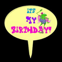 It's My Birthday! cake pick cake picks
