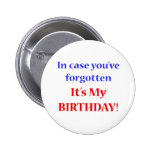It's my birthday! pin
