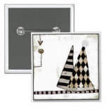 'its my party' surreal abstract poster pin
