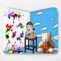 It's my room I'll paint it how I want to Mouse Mats