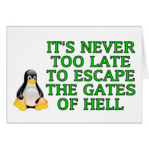 It's never too late to escape the Gates of hell