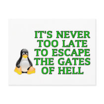 It's never too late to escape the Gates of hell