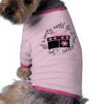 It's not a party until the Diva Pet Arrives Dog Tee Shirt