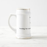 Its not beer its:, C2H5OH, Warning: for alcohol... Coffee Mug