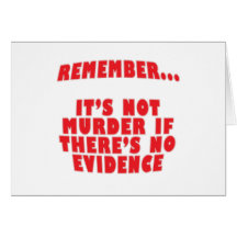 It's Not Murder Cards