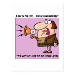 It's Not My Job to Do Your Job Post Cards