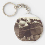 It's not over 'til the fat lady punches you! key chains