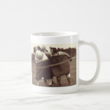 It's not over 'til the fat lady punches you! coffee mugs