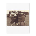 It's not over 'til the fat lady punches you! postcards