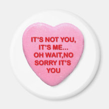 it's not you it's me magnet