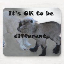 It's Ok to be different Mouse Pad
