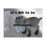 It's Ok to be different Postcard