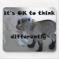 It's OK to Think Differently Mouse Pads