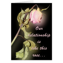 It's Over Greeting Card
