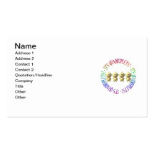 It's quadruplets! business card templates