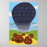 It's Shoezilla! Poster Print