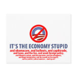 It's the Economy Stupid... postcards