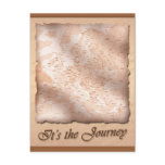 It's the Journey ~ Postcard