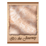 It's the Journey ~ Postcard
