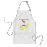 It's Time for Party Shoes Celebration Apron