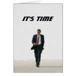 It's Time Greeting Card