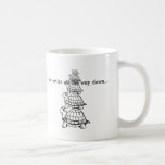 it's turtles all the way down coffee mug
