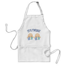 ITS TWINS (Boy Boy) Apron