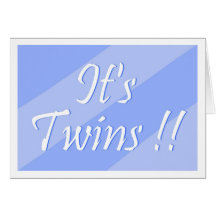 It's Twins !! (Boys) Card