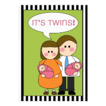 it's twins! (girls) announcement
