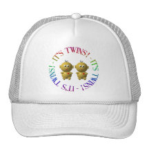 It's twins! mesh hats