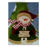 IT'S WARM INSIDE NEXT TO THE TREE CARDS