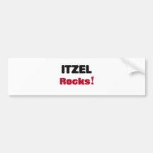 Itzel Rocks Bumper Sticker