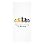 I've Already Started My Endgame (Chess Attitude) rack cards