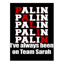 I've always been on Team Sarah Postcards
