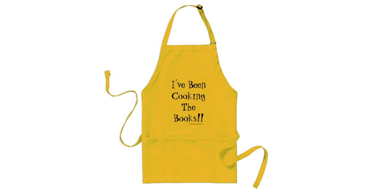 I've Been Cooking The Books! Standard Apron | Zazzle I've Been Cooking The Books! Standard Apron | Zazzle
