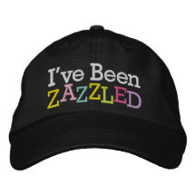 I've Been Zazzled by SRF Embroidered Hats