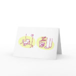 I've brought you presents... greeting cards