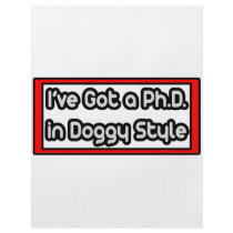 I've Got a Ph.D. in Doggy Style
