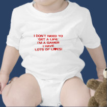 I've Got Lots Of Lives - Gamer Gaming Video Games t-shirts