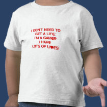 I've Got Lots Of Lives - Gamer Gaming Video Games t-shirts