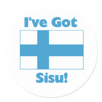 I've Got Sisu Round Sticker