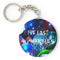 I've Lost My Marbles Key Chain