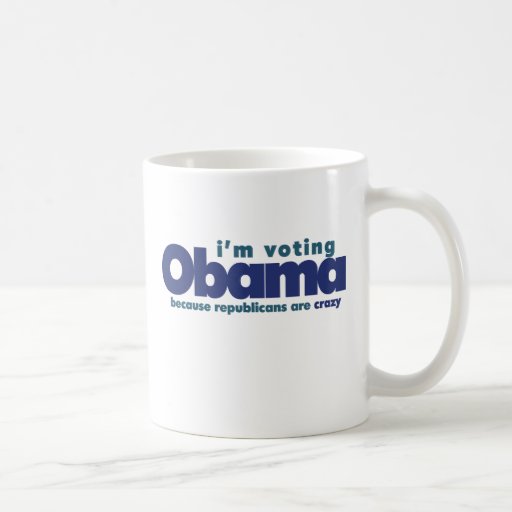 I've voting OBAMA Coffee Mug