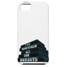 I've Watched All The Boxsets iPhone 5 Case