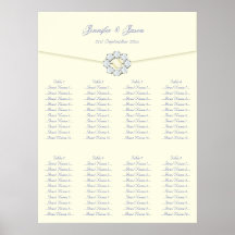 Ivoire de plan d'allocation des places de mariage  poster